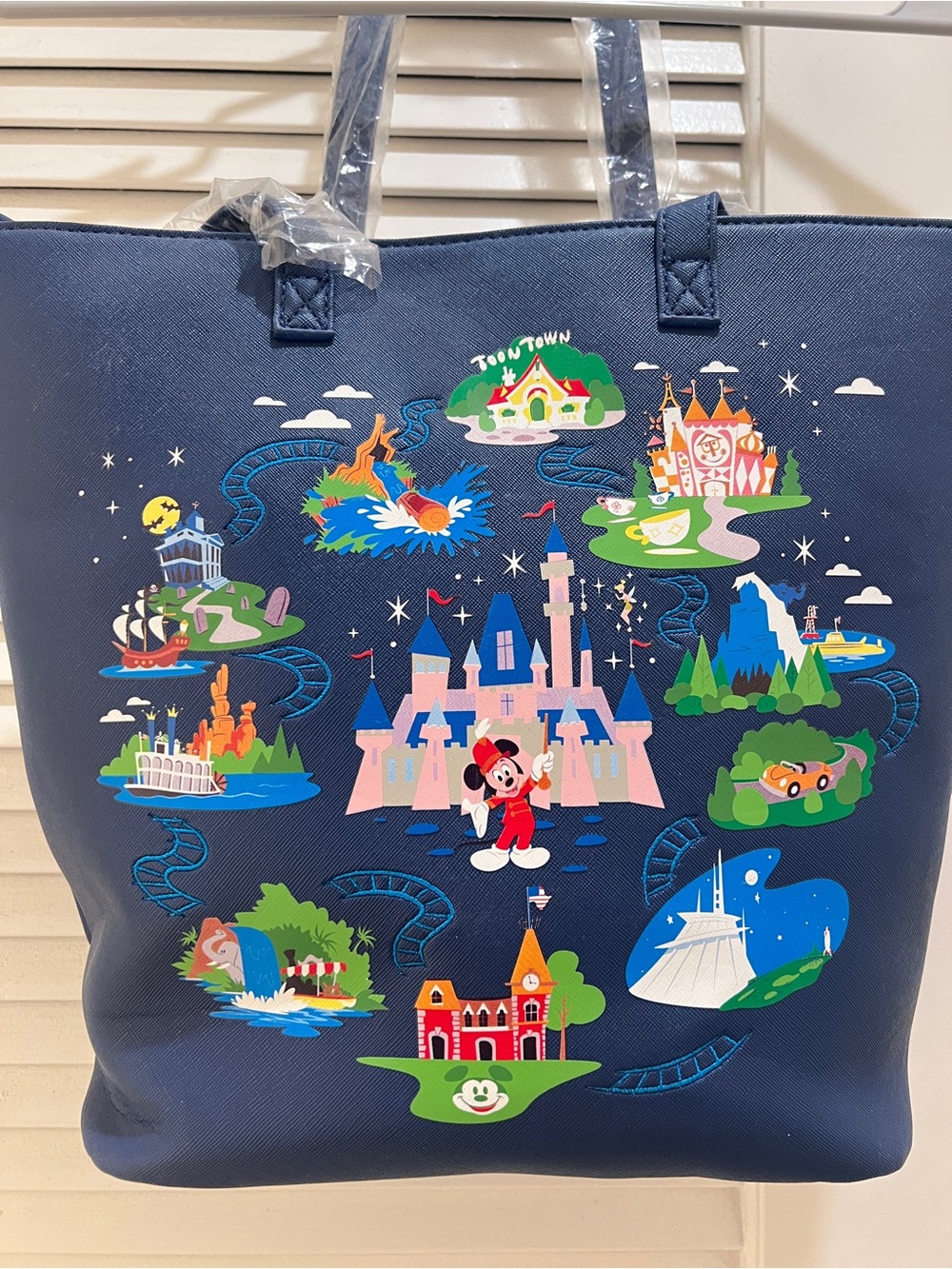 Loungefly Disney parks tote